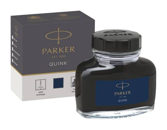 Parker Quink - Tinte - Blauschwarz - für Parker IM