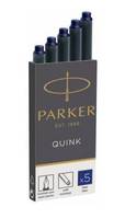 Parker Quink - Tintenpatrone - permanent - Blau (Packung mit 5)