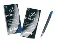 Parker Quink - Tintenpatrone - permanent - Blau (Packung mit 5)