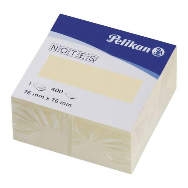 Notizhaftzettel Würfel gelb 76x76mm 400 Blatt