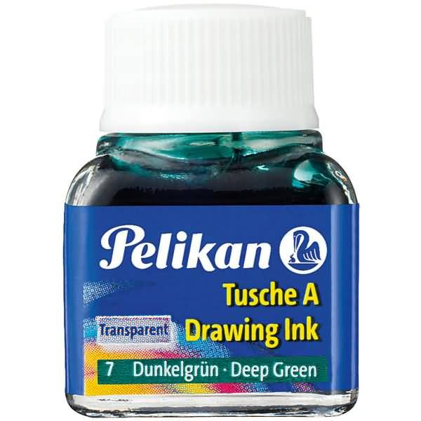 Tusche A 7 grün dunkel 10ml