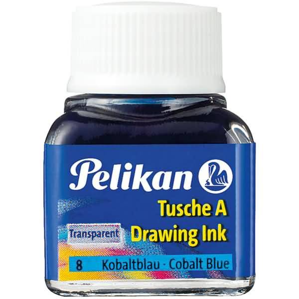 Tusche A 8 kobaltblau 10ml