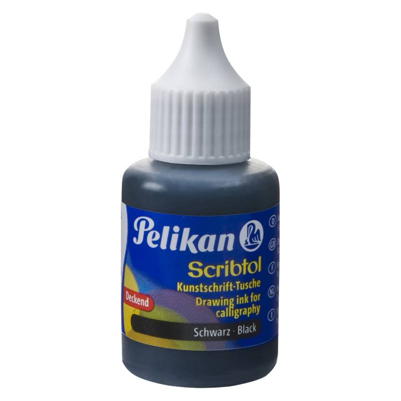 Pelikan Kunstschrift-Tusche Scribtol, Inhalt: 30 ml
