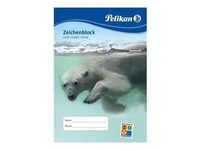 Pelikan C4/10 - Zeichenblock - A4 - 10 Blatt