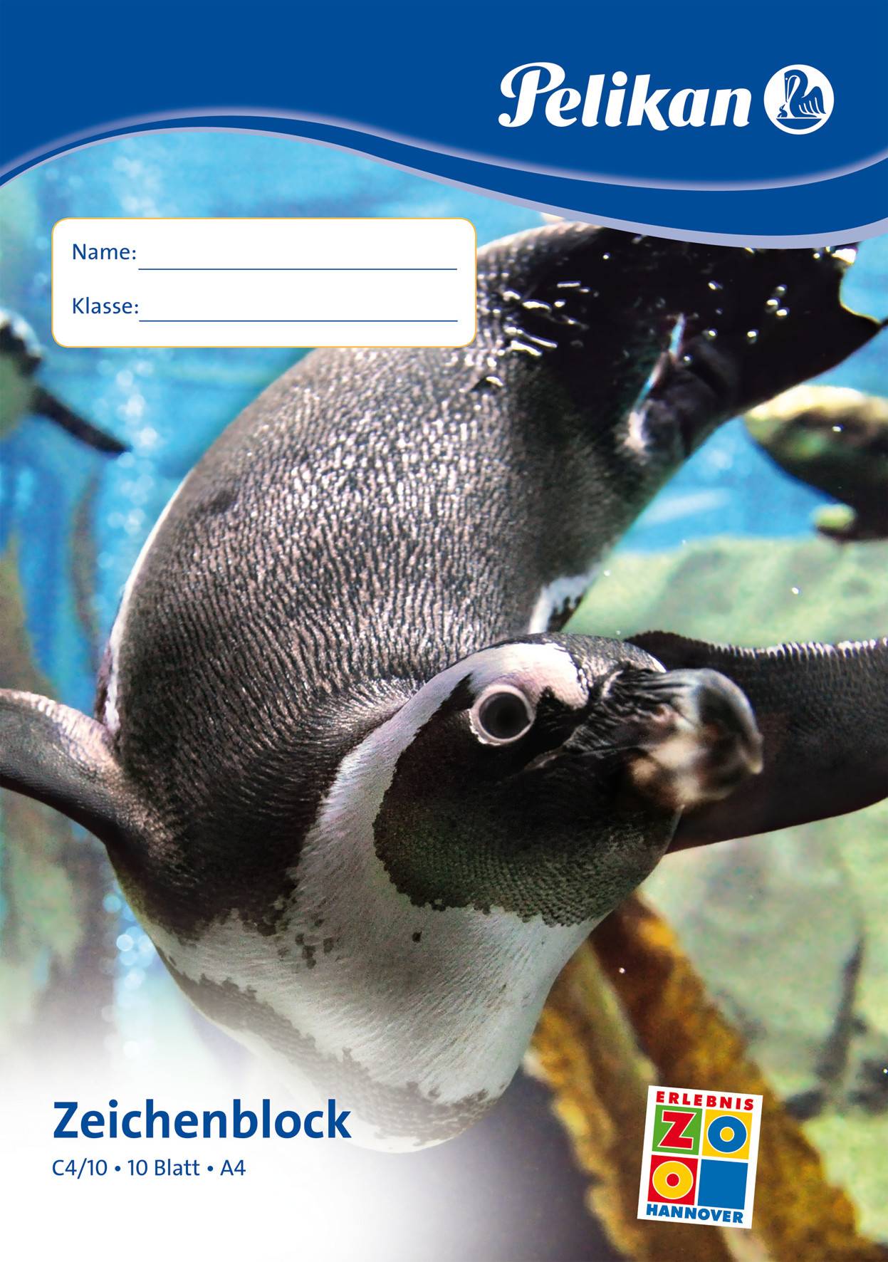 Pelikan C4/10 - Zeichenblock - A4 - 10 Blatt