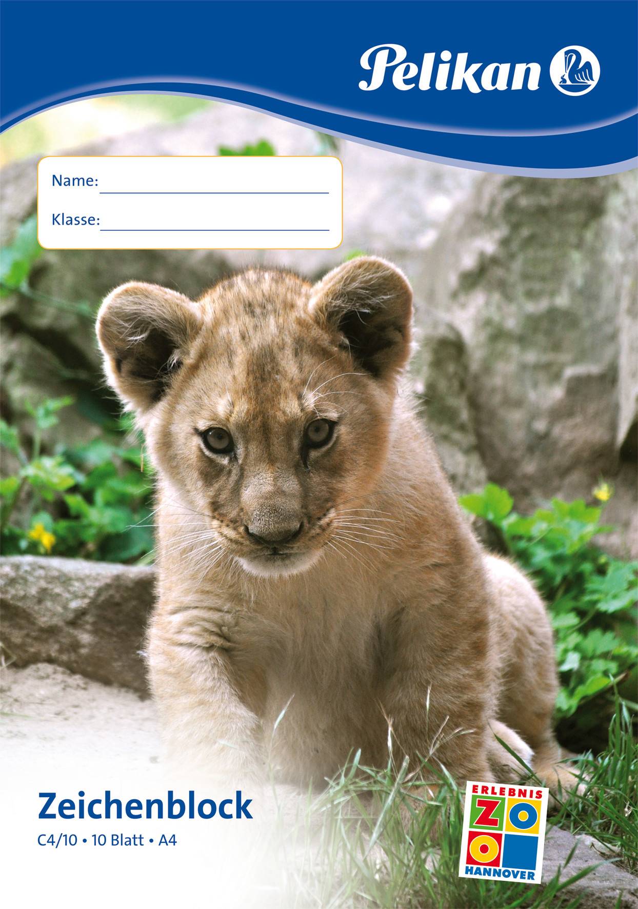 Pelikan C4/10 - Zeichenblock - A4 - 10 Blatt