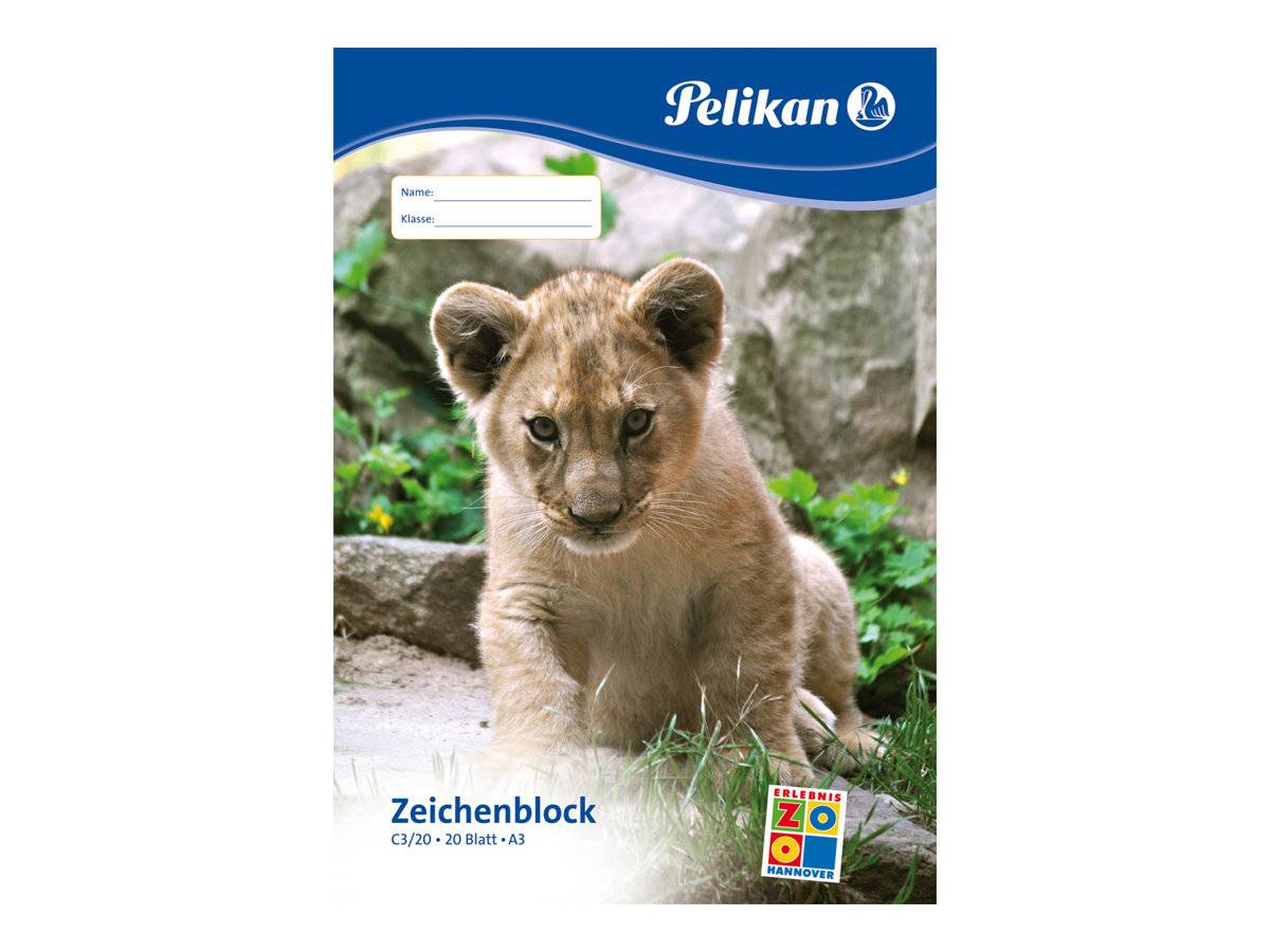 Pelikan C3/20 - Zeichenblock - A3 - 20 Blatt