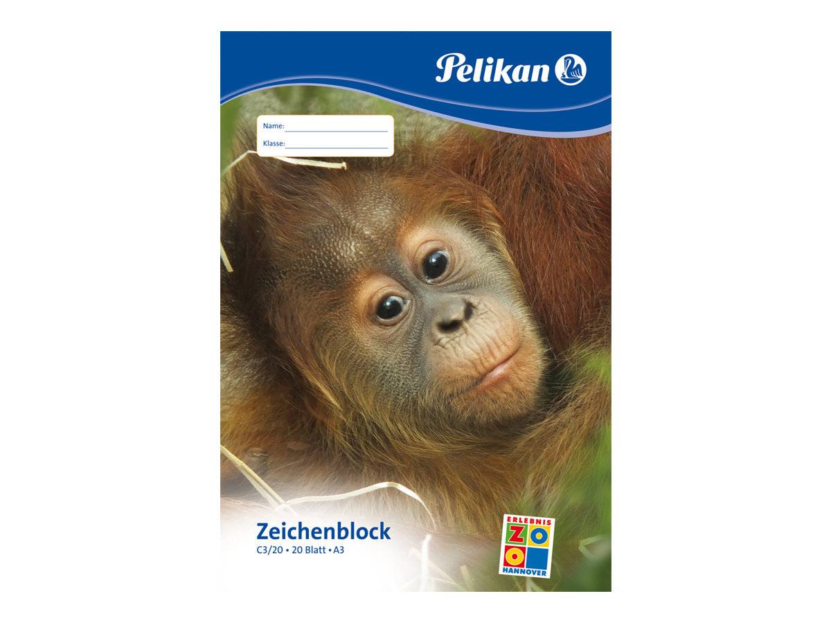 Pelikan C3/20 - Zeichenblock - A3 - 20 Blatt