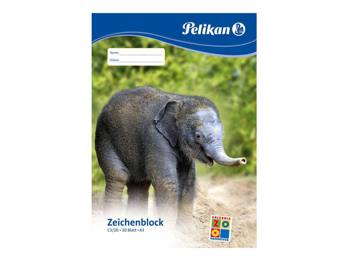 Pelikan C3/20 - Zeichenblock - A3 - 20 Blatt