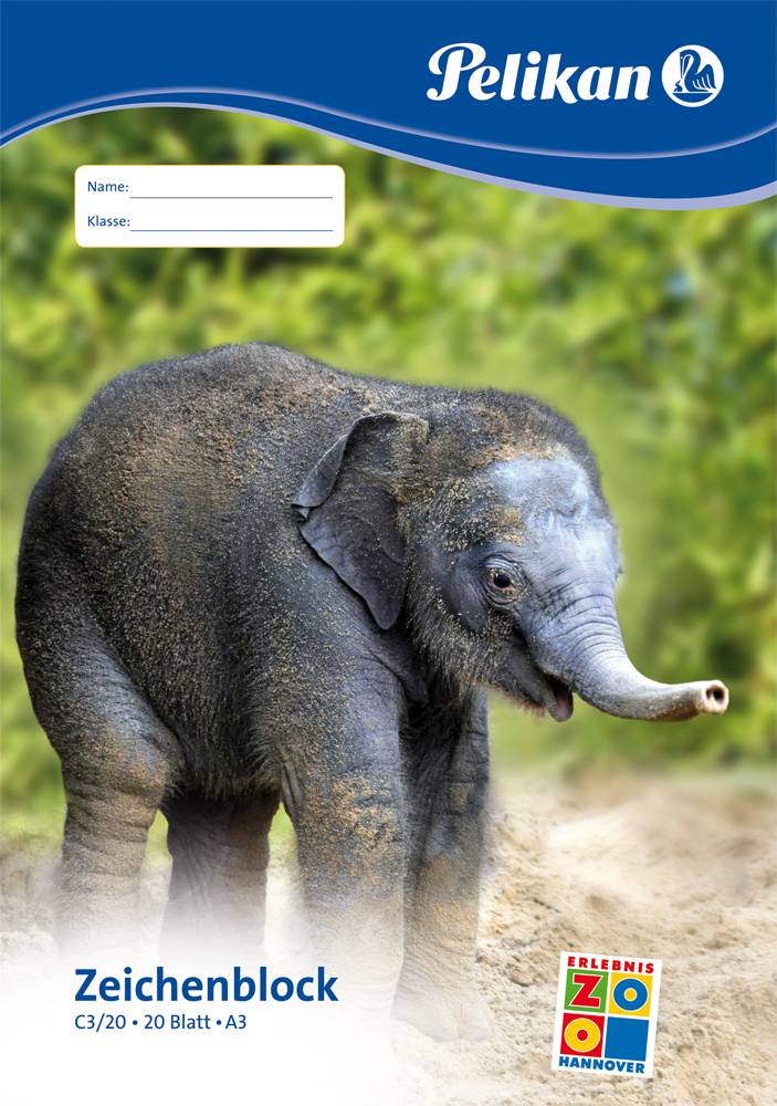 Pelikan C3/20 - Zeichenblock - A3 - 20 Blatt