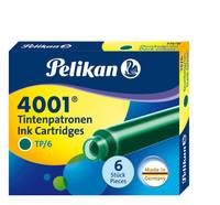 Pelikan 300087 - Grün - Blau - Gelb - Deutschland - 6 Stück(e) - Tinte 4001 Dunk
