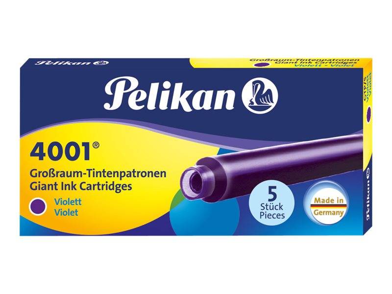 Pelikan 4001 - Tintenpatrone - Violett (Packung
