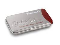 Pelikan 339648, Rot, Rot, Silber, Füllfederhalter, Deutschland, Box, 6 Stück(e)