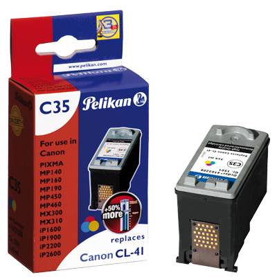 Pelikan C35 - Farbe (Cyan, Magenta, Gelb) - kompatibel - Tintenbehälter (Alternative zu: Canon CL-41)