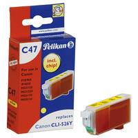 Pelikan C47 - 9 ml - Gelb - kompatibel - Tintenpatrone (Alternative zu: Canon CLI-526Y)