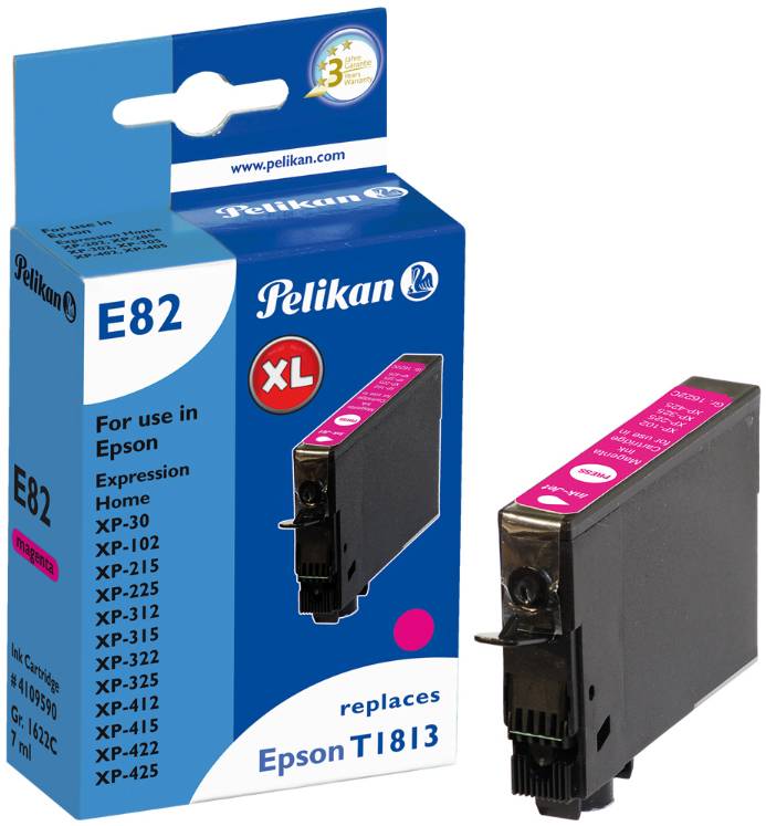 Pelikan E82 - 7 ml - Magenta - kompatibel - Tintenpatrone