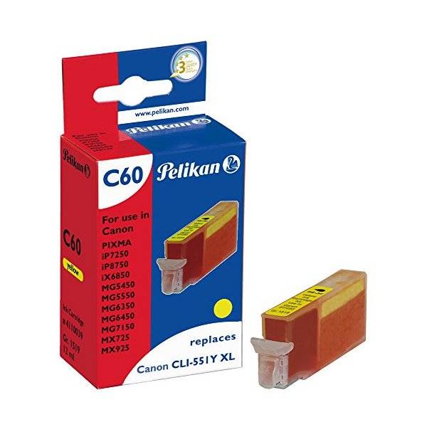 Pelikan C60 - 12 ml - Gelb - kompatibel - Tintenpatrone