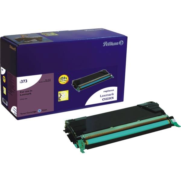 Toner kompatibel mit Lexmark C522CS cyan