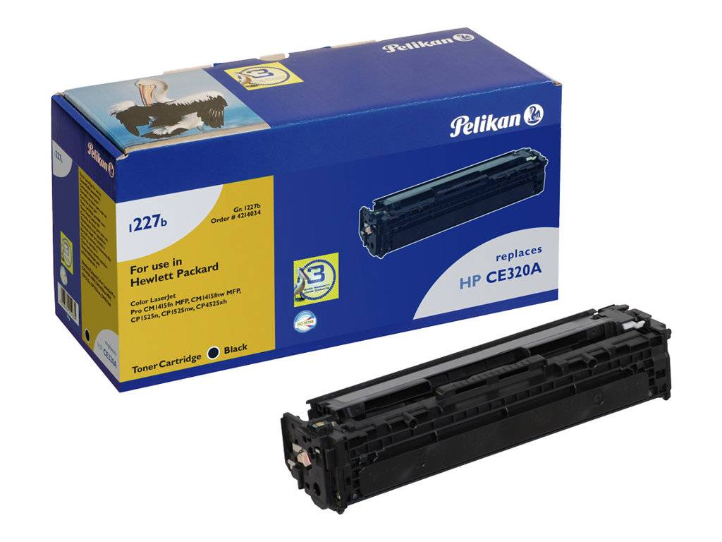 Pelikan - Schwarz - kompatibel - Tonerpatrone (Alternative zu: HP CE320A)