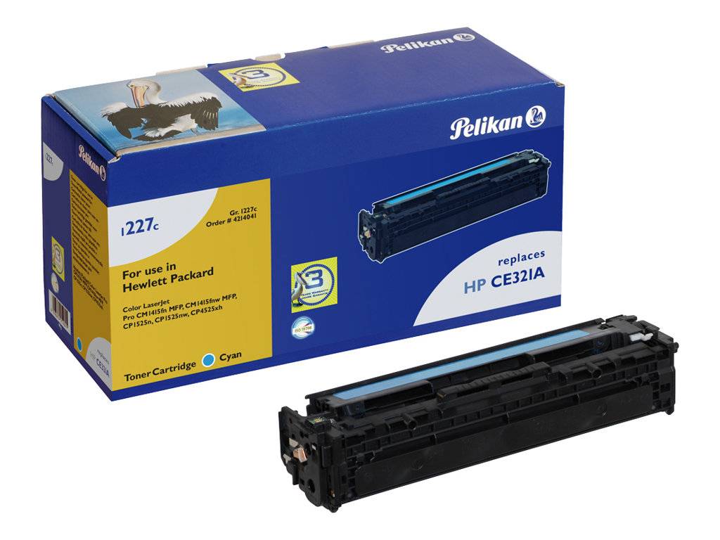 Pelikan - Cyan - kompatibel - Tonerpatrone (Alternative zu: HP CE321A)