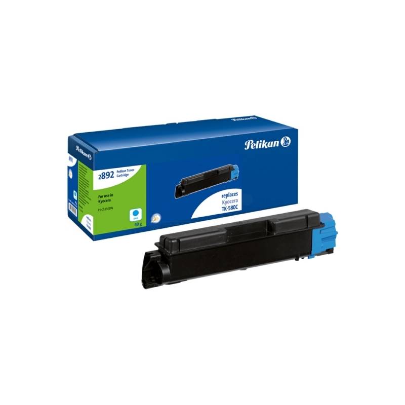 Pelikan Toner 2892c ersetzt KYOCERA/mita TK-580C, cyan