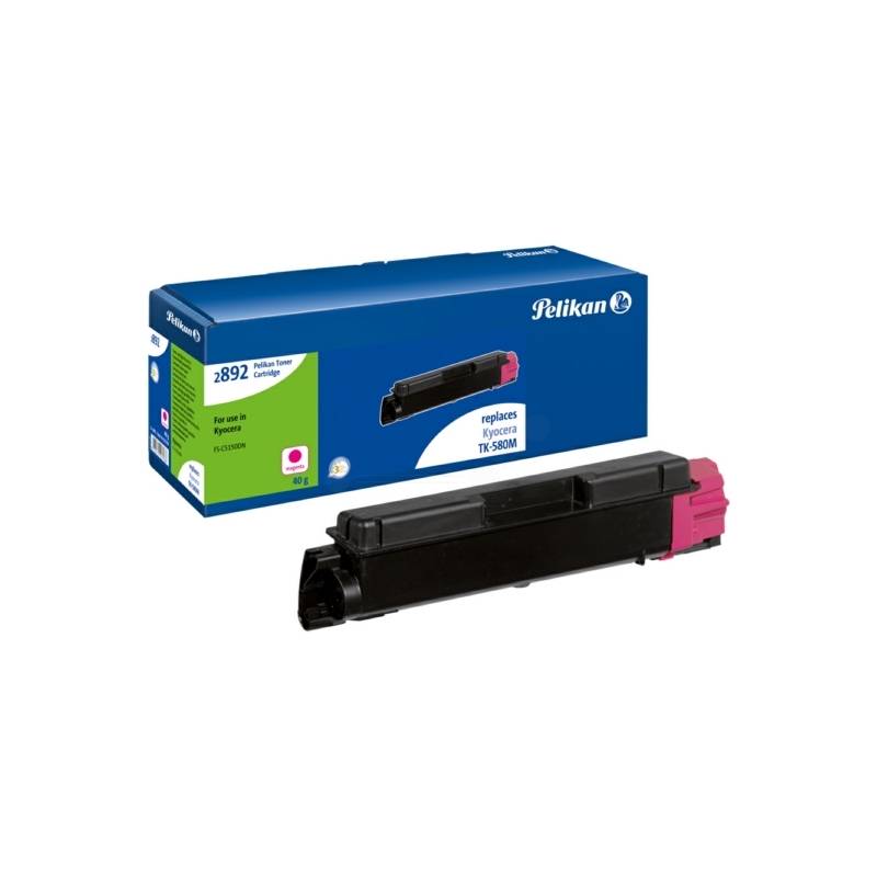 Pelikan Toner 2892c ersetzt KYOCERA/mita TK-580M, magenta