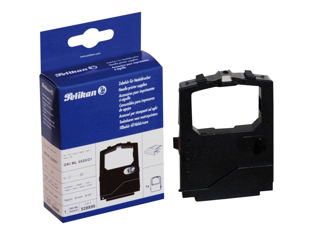 Pelikan Schwarz - Farbband - für OKI Microline 5520 - 5521 - 5590 - 5591