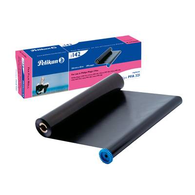 Pelikan 2142 - Schwarz - Thermotransfer-Farbband (Alternative zu: Philips PFA 321)