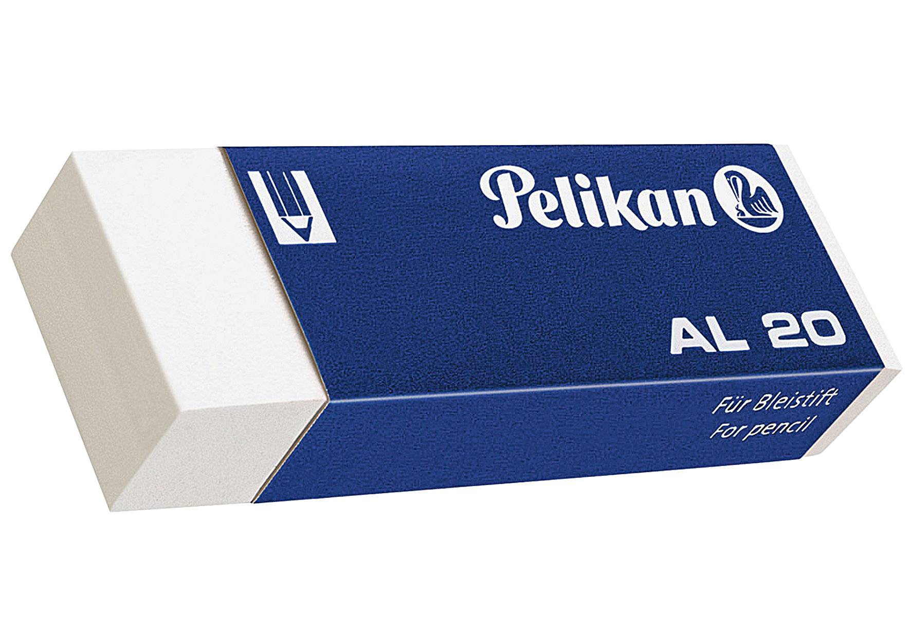 Pelikan AL 20 - Radierer - weiß - Kunststoff (Packung mit 20)