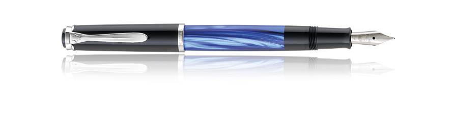 Pelikan Classic M205, Schwarz, Blau