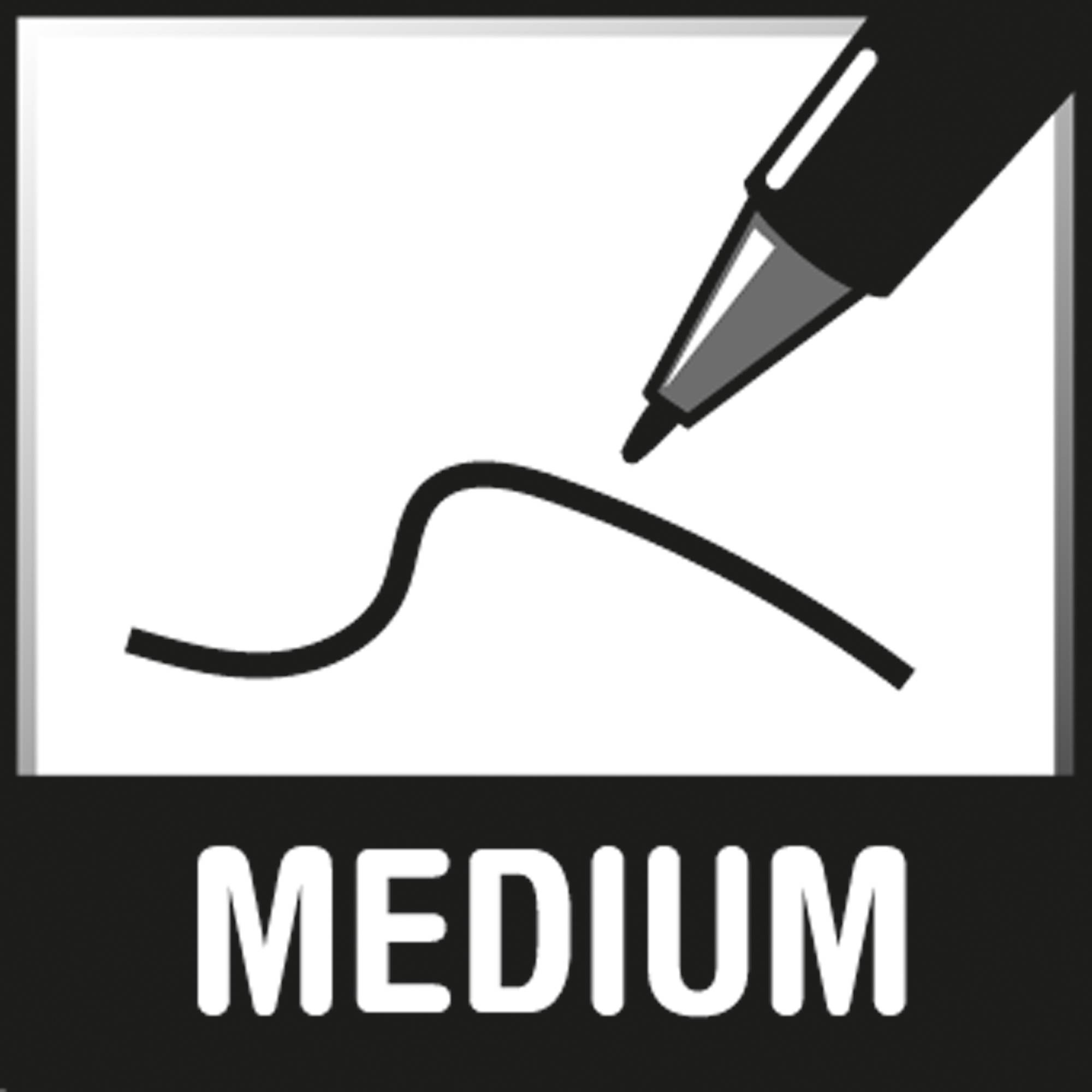 Soennecken Kugelschreiber 2202 Nr.50 M Druckmechanik schwarz