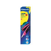 Pelikan Füllhalter Style P57 M Neonpink, Schwarz, Pink, Kartuschenfüllsystem, Deutschland, 1 Stück(e)