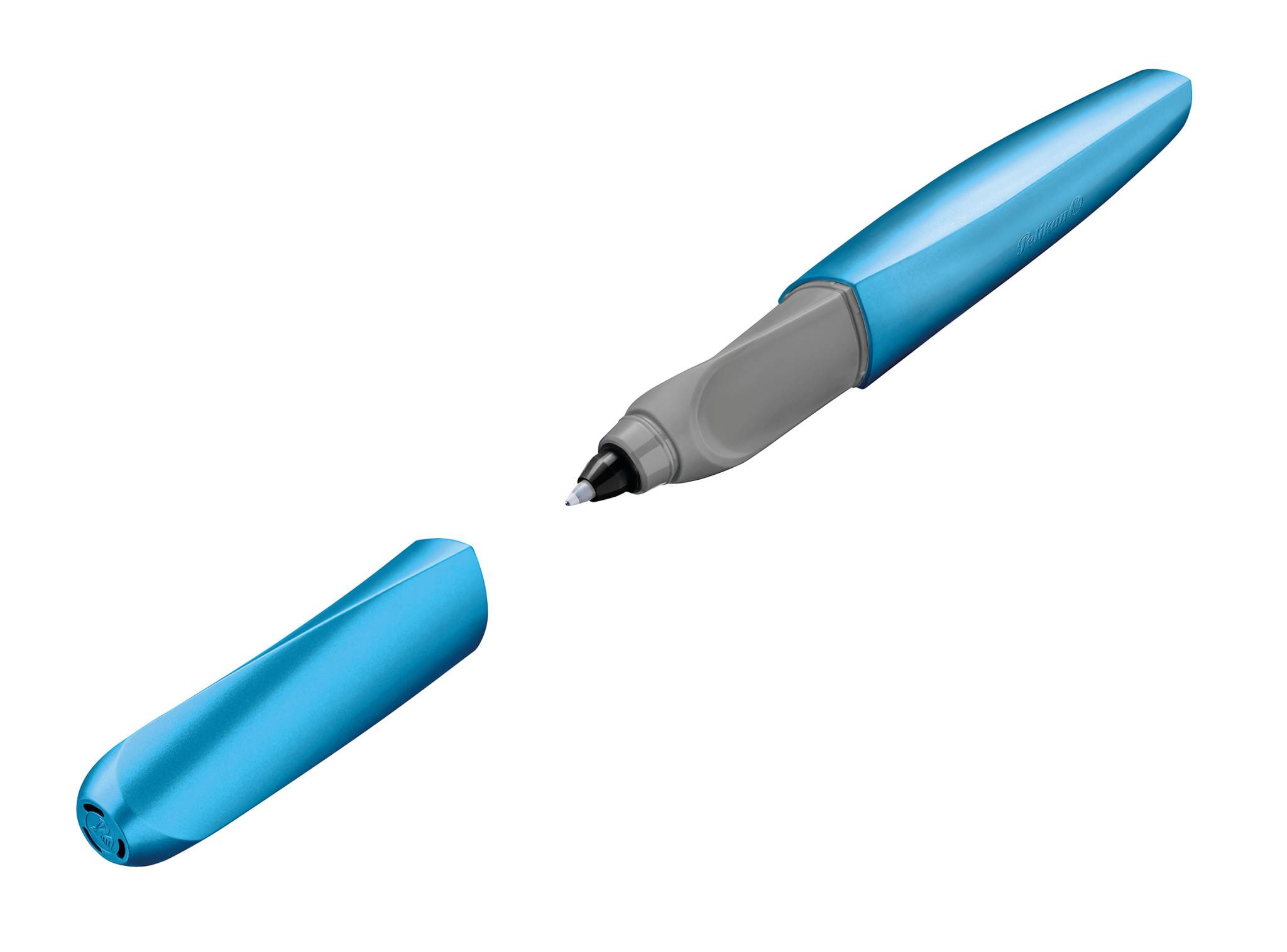 Pelikan 811286, Drehender versenkbarer Stift, Blau, Blau, Kunststoff, Beidhändig, Deutschland