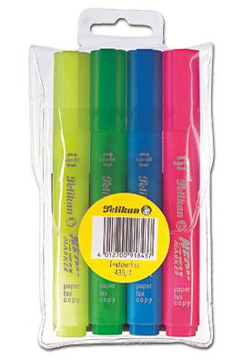 Pelikan 918433, 4 Stück(e), Blau, Grün, Pink, Gelb