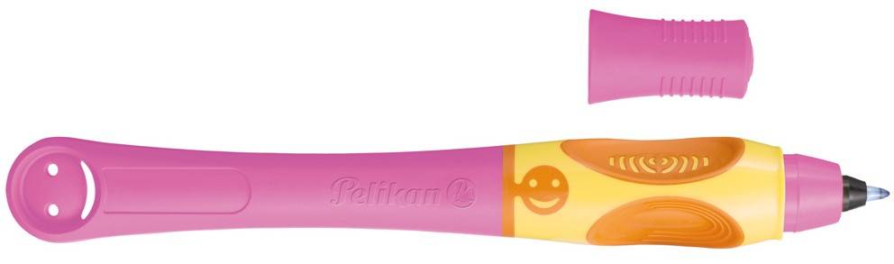 Pelikan 928127, Orange,Pink, Kartuschenfüllsystem, Blau, Rundspitze, Deutschland, Sichtverpackung