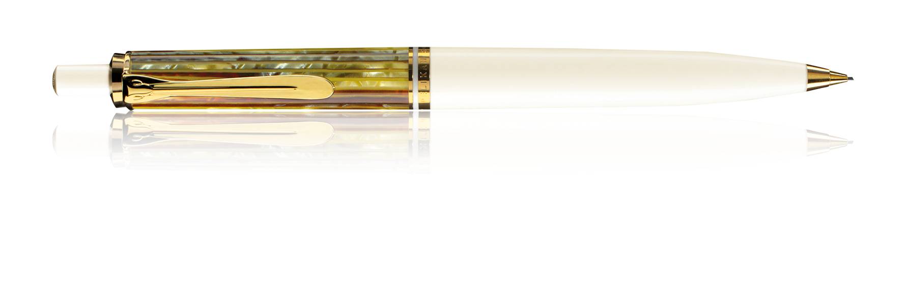 Pelikan Souverän D400, Gold, Weiß, 0,7 mm, 1 Stück(e)