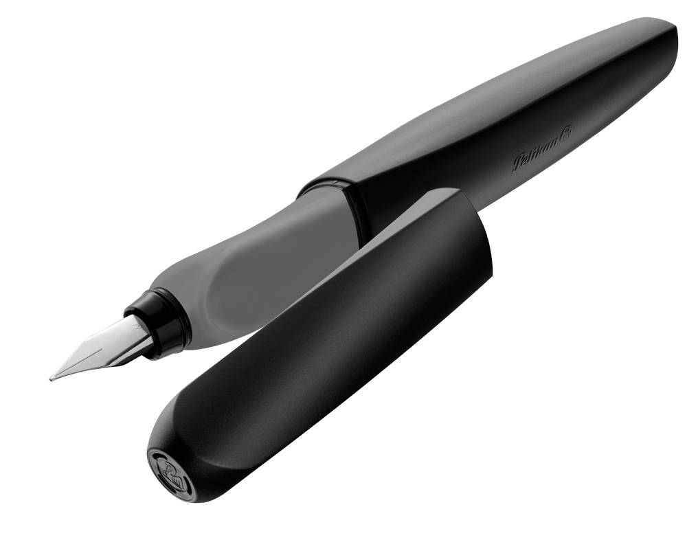 Pelikan Twist P457, Schwarz, Kartuschenfüllsystem, Medium, 1 Stück(e)