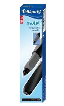 Pelikan 946962, Drehender versenkbarer Stift, Schwarz, Grau, Blau, Beidhändig, Box, 1 Stück(e)