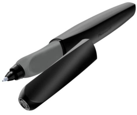 Pelikan 946962, Drehender versenkbarer Stift, Schwarz, Grau, Blau, Beidhändig, Box, 1 Stück(e)