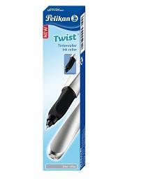 Pelikan 947432, Drehender versenkbarer Stift, Schwarz, Silber, Blau, Beidhändig, Box, 1 Stück(e)