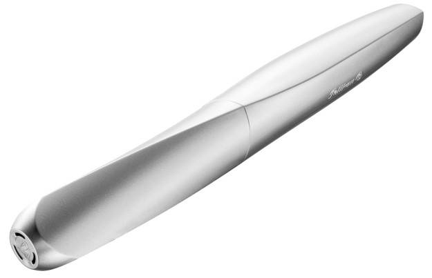 Pelikan 947432, Drehender versenkbarer Stift, Schwarz, Silber, Blau, Beidhändig, Box, 1 Stück(e)