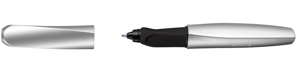 Pelikan 947432, Drehender versenkbarer Stift, Schwarz, Silber, Blau, Beidhändig, Box, 1 Stück(e)