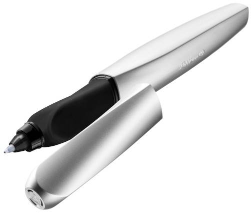 Pelikan 947432, Drehender versenkbarer Stift, Schwarz, Silber, Blau, Beidhändig, Box, 1 Stück(e)
