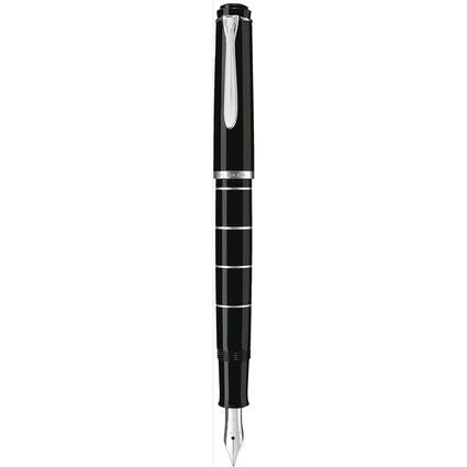 Pelikan Füllhalter "M 215 Ringe", Farbe: schwarz