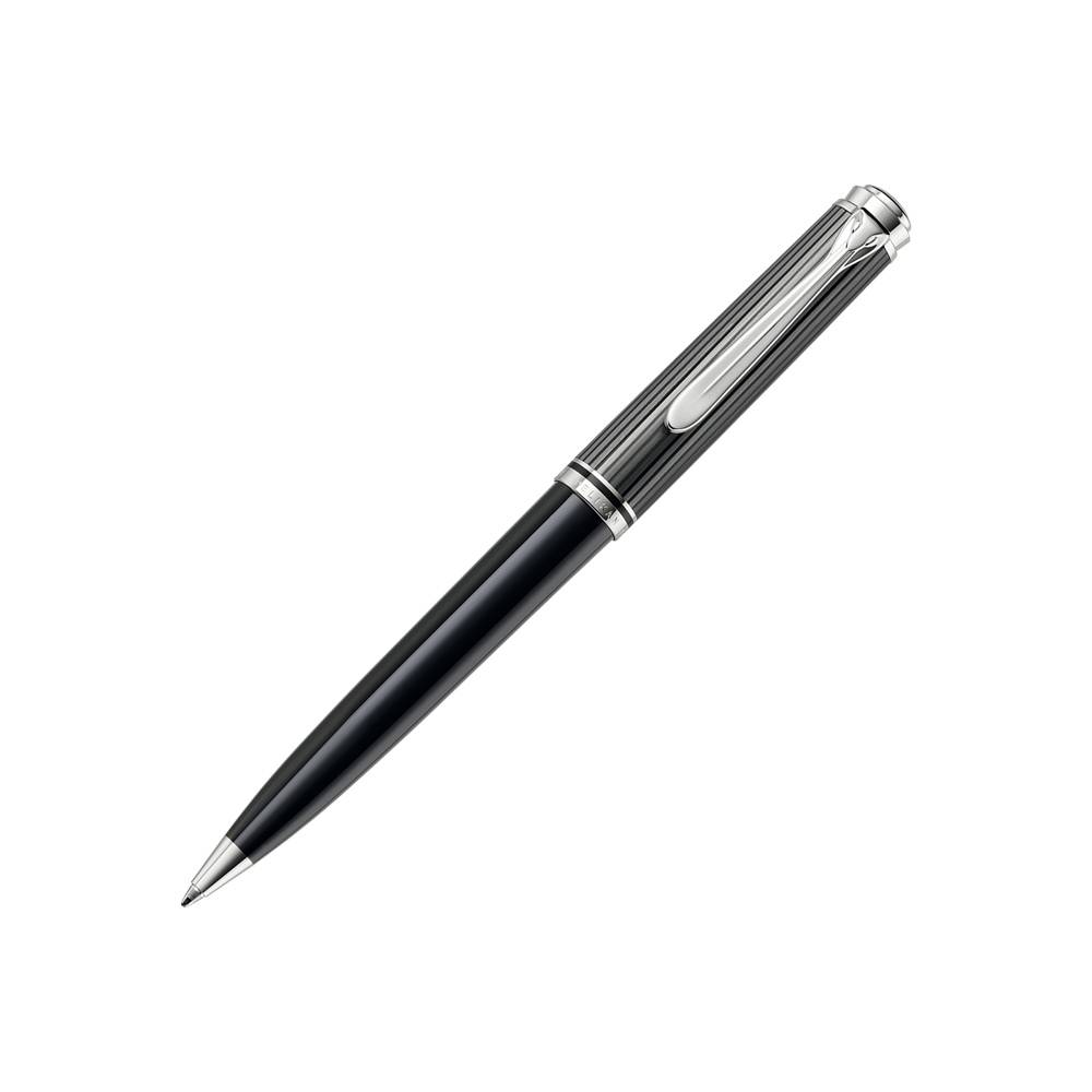 Pelikan K805, Clip, Kugelschreiber mit Druckeinzugsmechanik, Schwarz