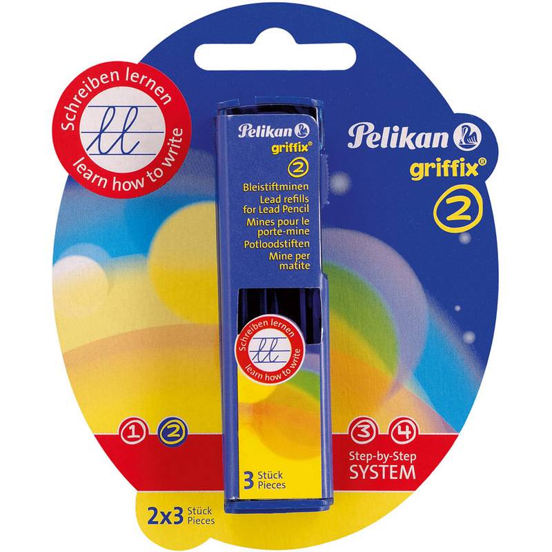 Pelikan B1RB - Bleistiftmine - HB - 2 mm (Packung mit 6)