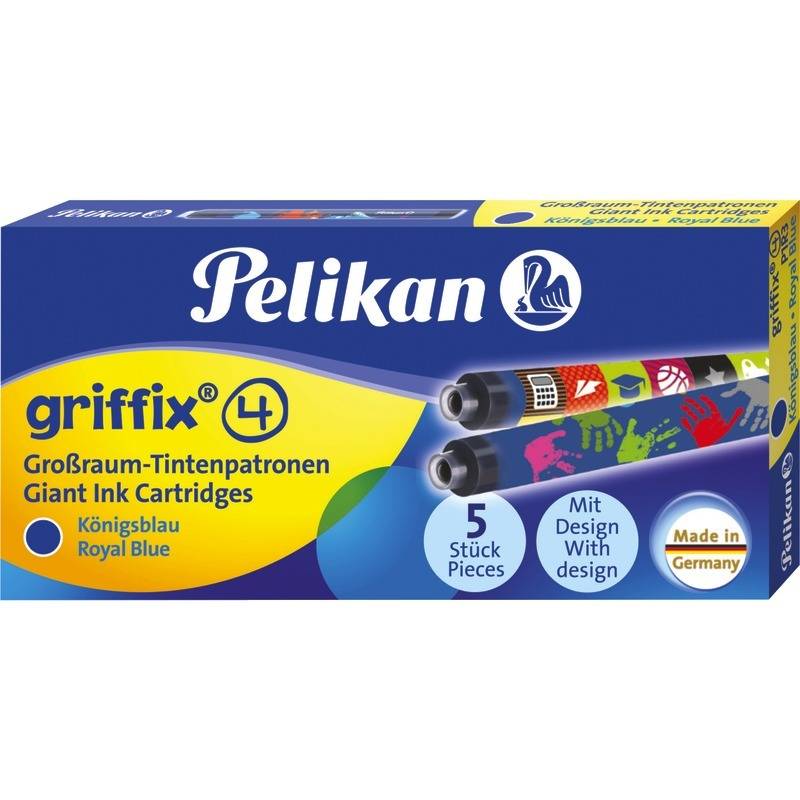Pelikan Tintenpatrone Griffix P1R3/5 königsblau