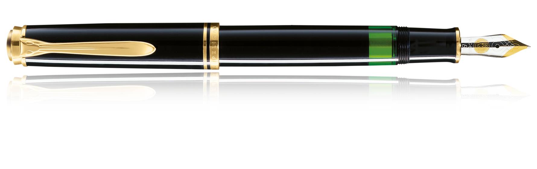 Pelikan Souverän M600, Schwarz, Gold, Blau, Gold, 1 Stück(e)