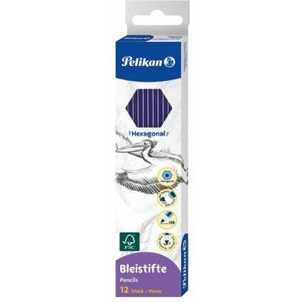 Pelikan Bleistift GPHBE mit Radierer, Härtegrad HB