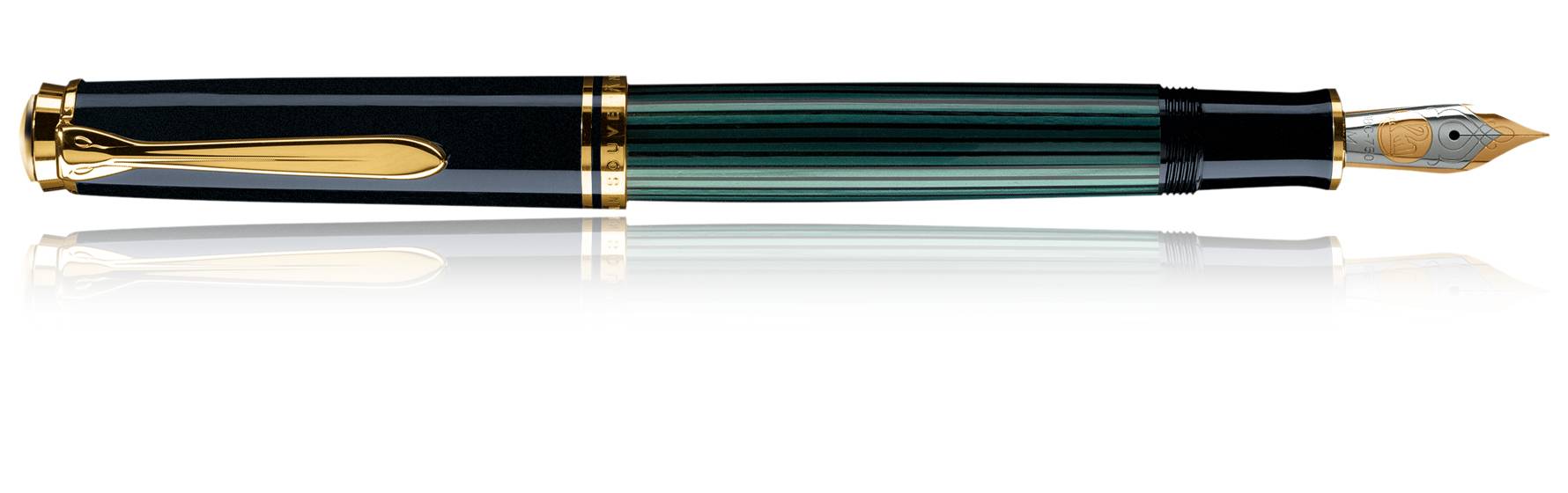 Pelikan Souverän M1000, Schwarz, Gold, Grün, Blau, Gold, 1 Stück(e)